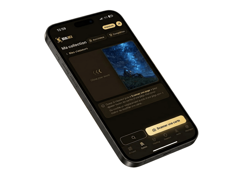 Application DealDex : ta collection de cartes sur ton téléphone
