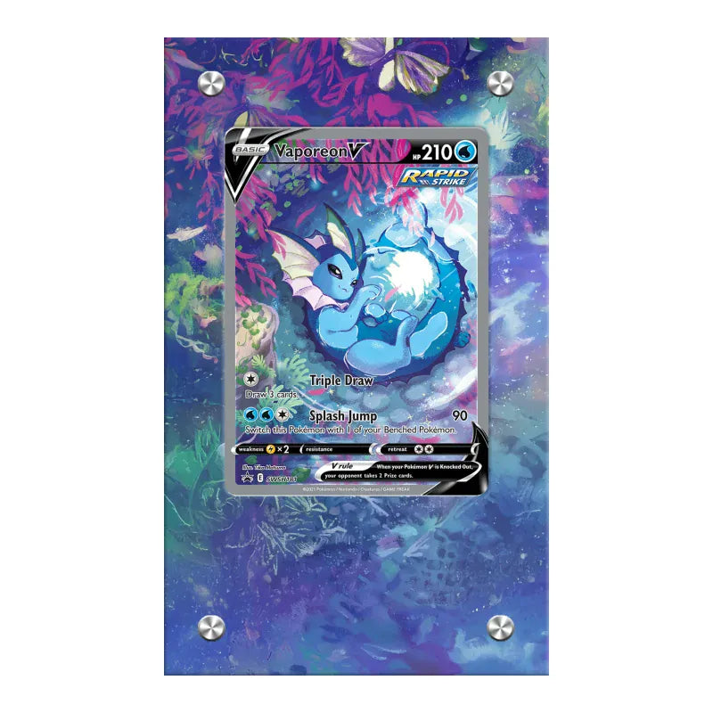 Dealdex Présentoir acrylique carte Pokémon – Aquali - V