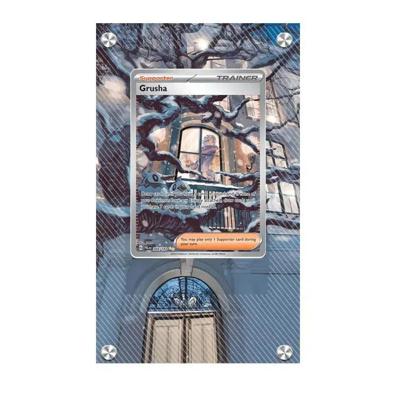 Dealdex Présentoir acrylique carte Pokémon – Grusha - Dresseur