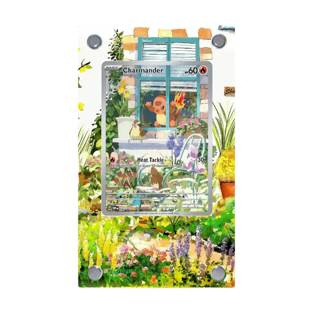 Dealdex Présentoir acrylique carte Pokémon – Salamèche