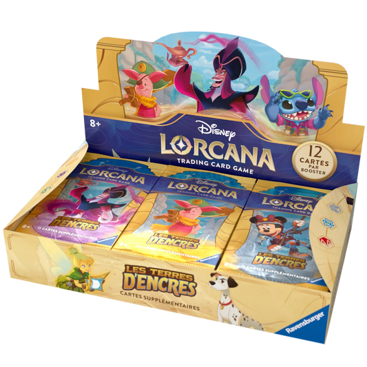 Display de 24 boosters Disney Lorcana – Les Terres D’Encre - Dealdex