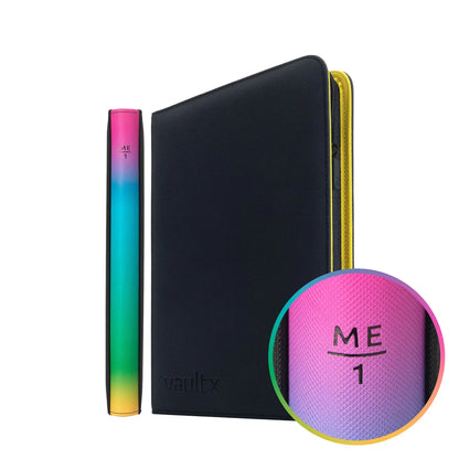 Avant d'un classeur vaultx spécial personnalisé par gravure laser Pokémon lorcana one piece mtg