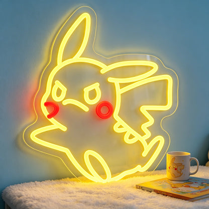 Enseigne Néon LED - Lampe Murale USB  pour Décoration Chambre Gamer