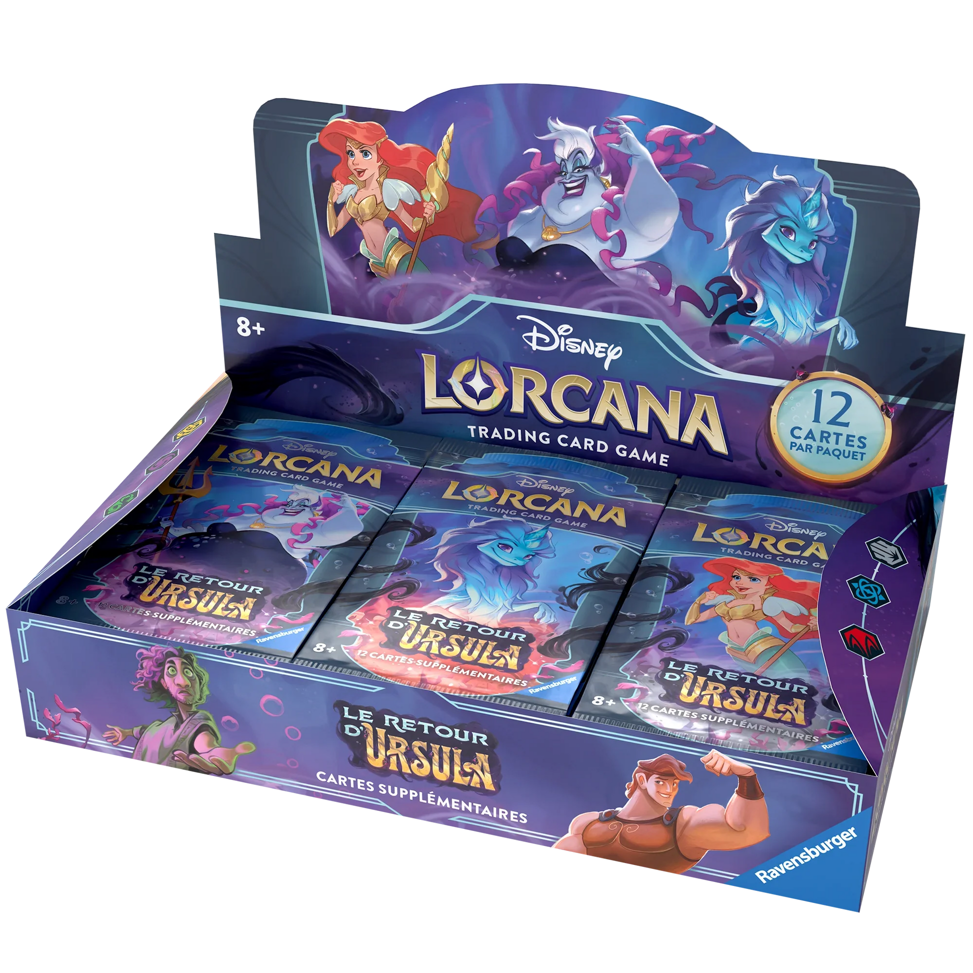 Display de 24 boosters Disney Lorcana – Le Retour d’Ursula - Dealdex