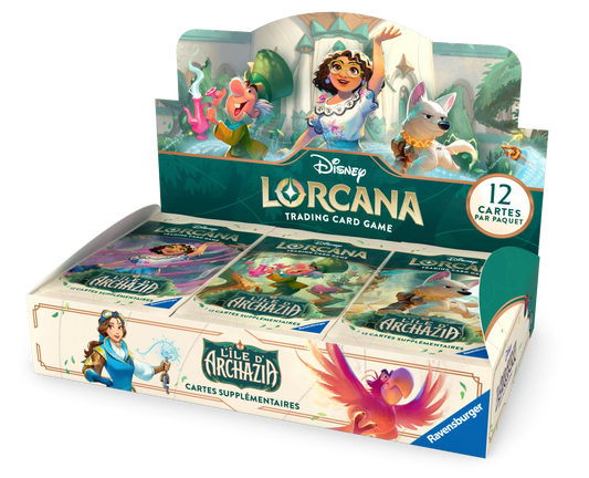 Display de 24 boosters Disney Lorcana – L’ÎLE D’ARCHAZIA - Chapitre 7 - Dealdex