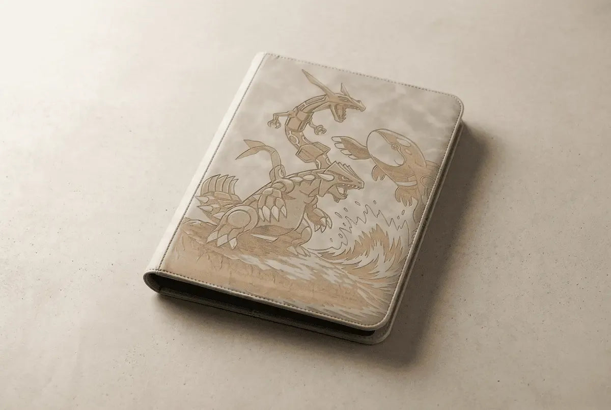 Dealdex Classeur personnalisable à 100% Pokémon – Gravure laser sur mesure | Dealdex
