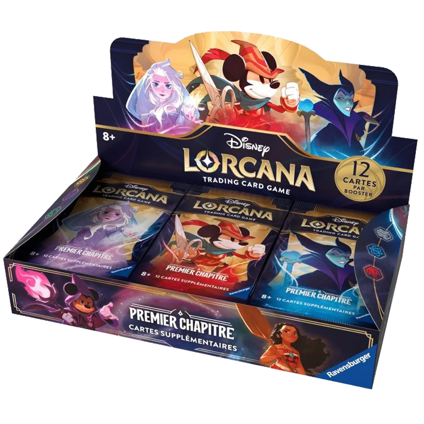 Dealdex Display de 24 booster Disney Lorcana – Premier chapitre (REPRINT)