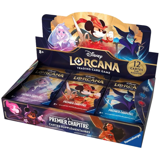Dealdex Display de 24 booster Disney Lorcana – Premier chapitre (REPRINT)