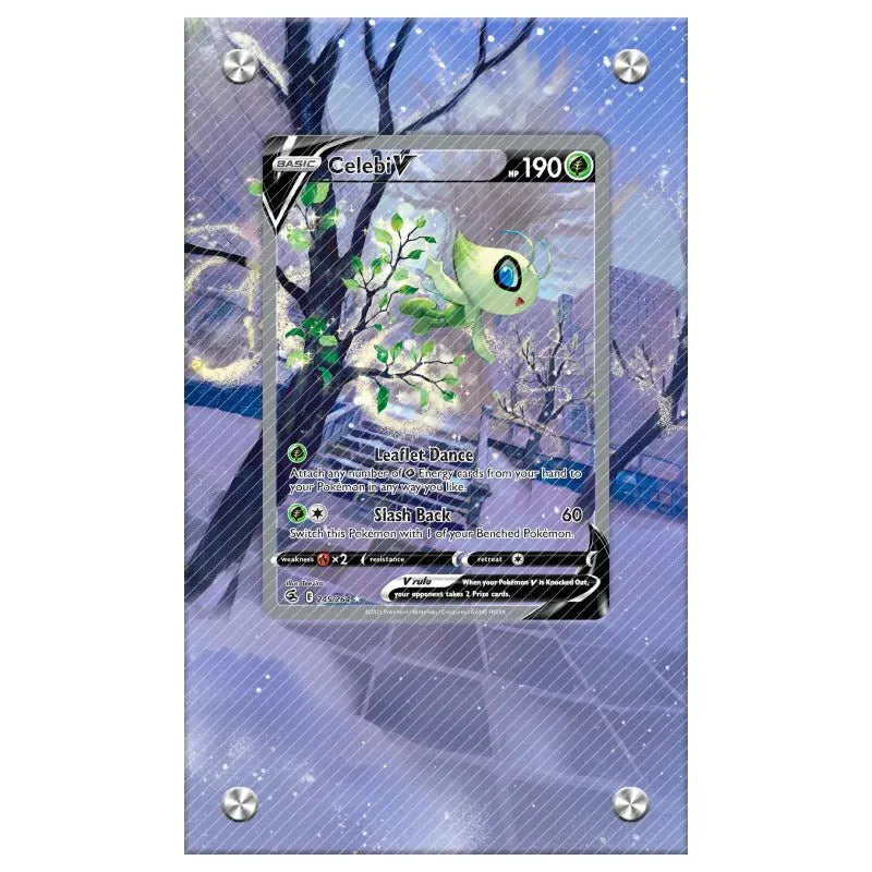 Dealdex Présentoir acrylique carte Pokémon – Celebi