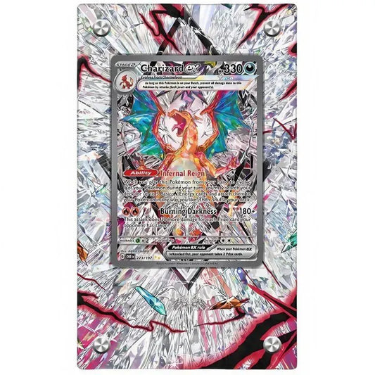 Dealdex Présentoir acrylique carte Pokémon – Dracaufeu - Ex