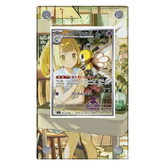 Dealdex Présentoir acrylique carte Pokémon – Dresseuse - Lillie