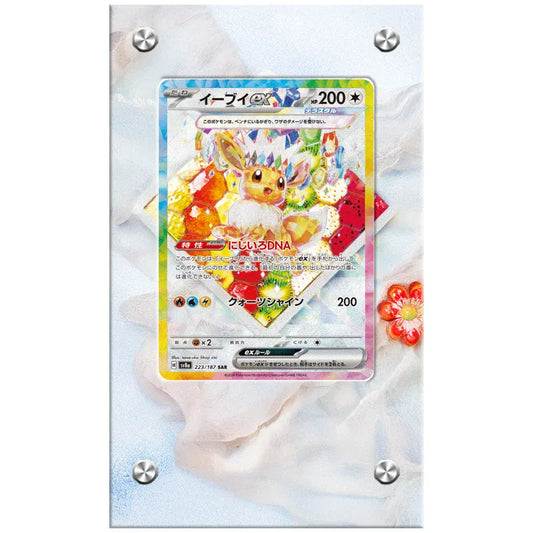 Dealdex Présentoir acrylique carte Pokémon – Evoli - Ex