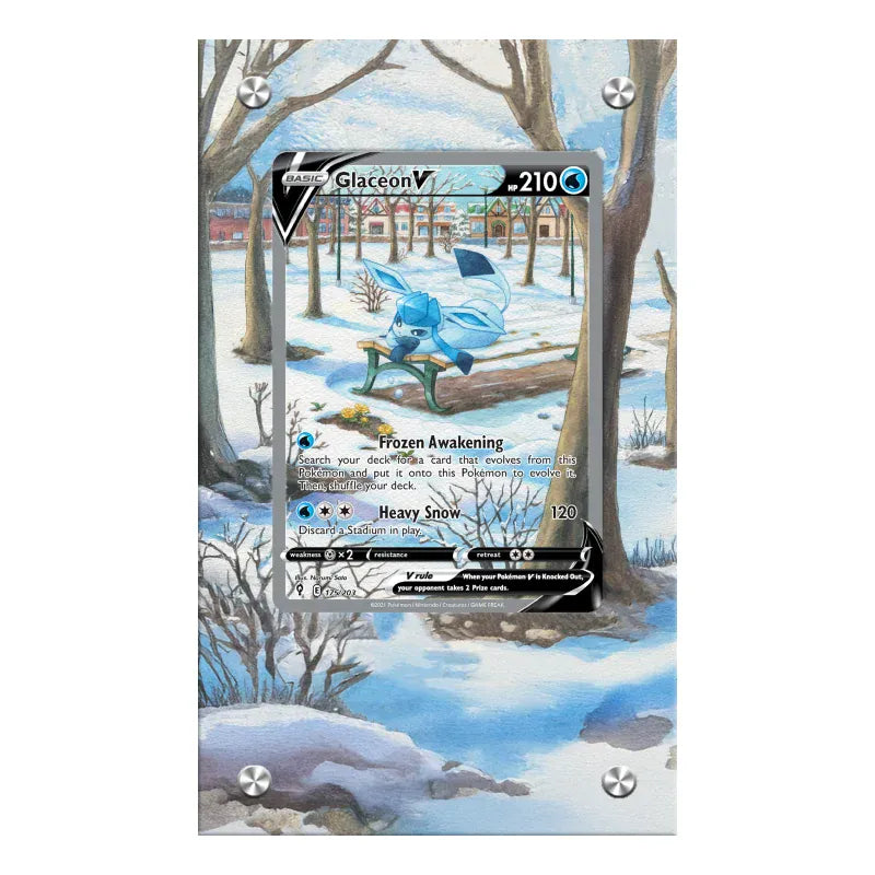 Dealdex Présentoir acrylique carte Pokémon – Givrali - V