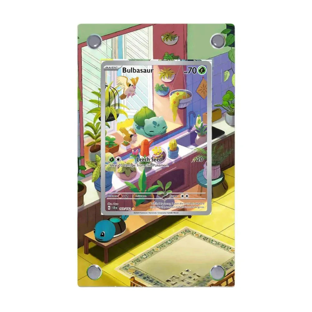 Dealdex Présentoir acrylique carte Pokémon – Herbizarre