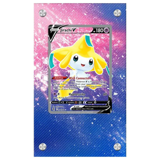 Dealdex Présentoir acrylique carte Pokémon – Jirachi - V
