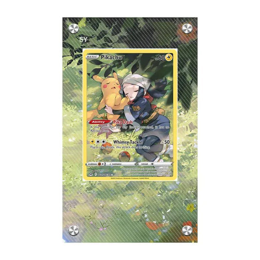 Dealdex Présentoir acrylique carte Pokémon – Pikachu