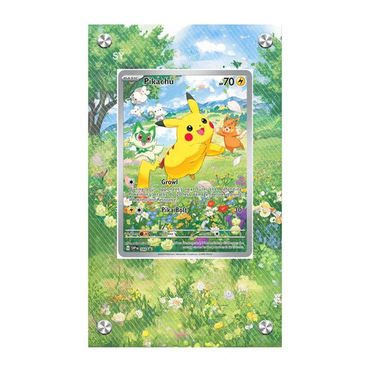 Dealdex Présentoir acrylique carte Pokémon – Pikachu