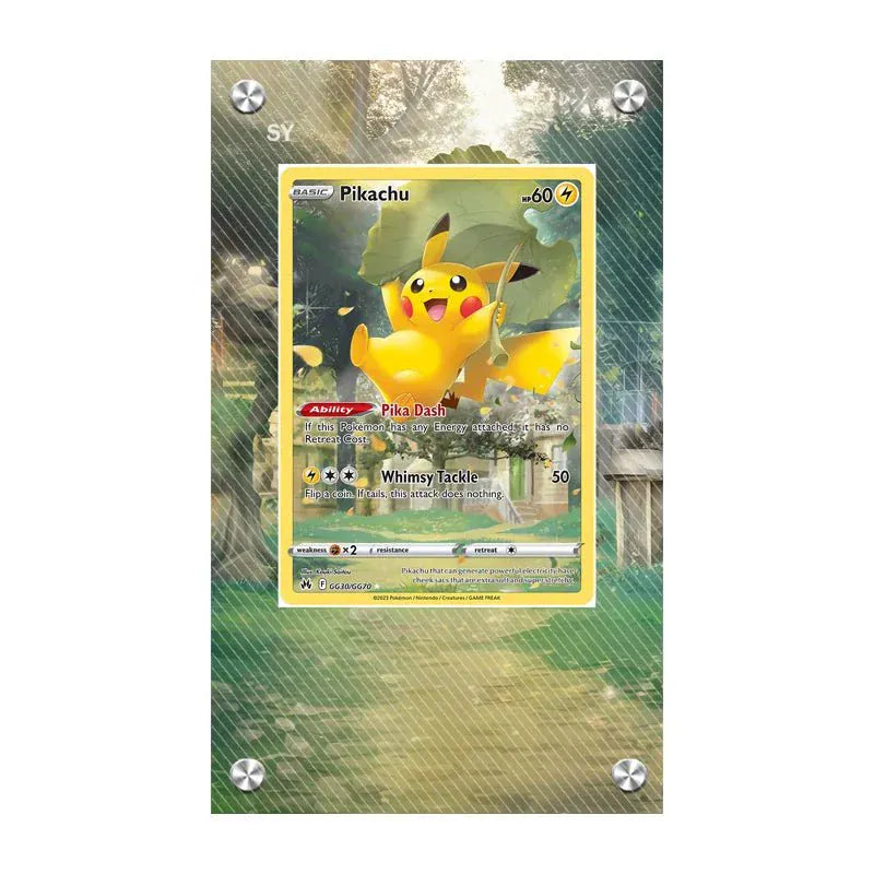 Dealdex Présentoir acrylique carte Pokémon – Pikachu
