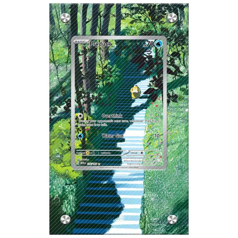 Dealdex Présentoir acrylique carte Pokémon – Psykokwak - 151
