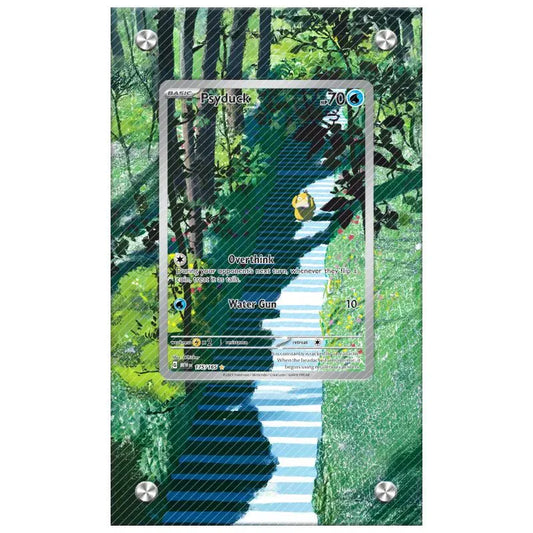 Dealdex Présentoir acrylique carte Pokémon – Psykokwak - 151