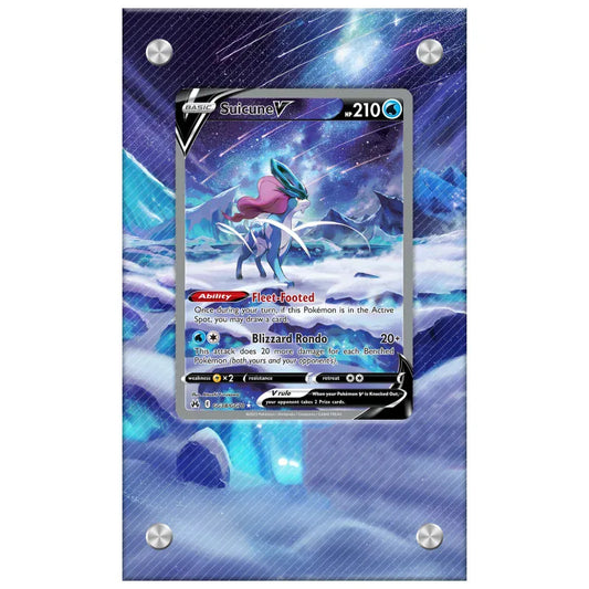 Dealdex Présentoir acrylique carte Pokémon – Suicune - V