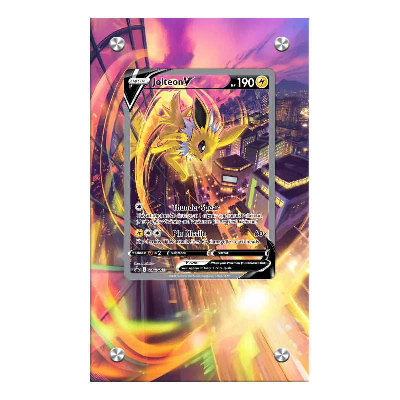 Dealdex Présentoir acrylique carte Pokémon – Voltali