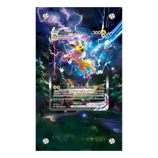Dealdex Présentoir acrylique carte Pokémon – Voltali - VMAX